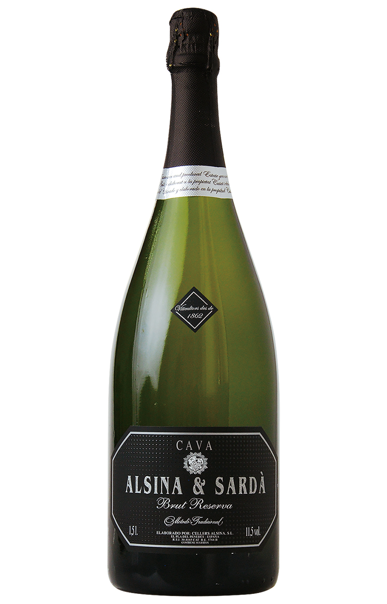 Alsina & Sarda CAVAS D.O.CAVA Brut Reserva Magnum アルシーナ